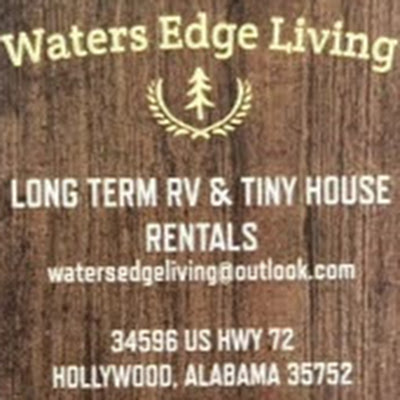 Camping Guide Water's Edge Living RV Park & Tiny Home Village in Hollywood AL