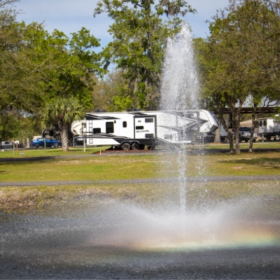 Camping Guide Trails End Outdoors RV Park & Cabins in Hollister FL