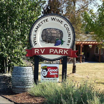 Camping Guide Willamette Wine Country RV Park in Dayton OR